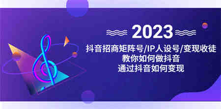 抖音/招商/矩阵号＋IP人设/号+变现/收徒，教你如何做抖音，通过抖音赚钱-营销武器库