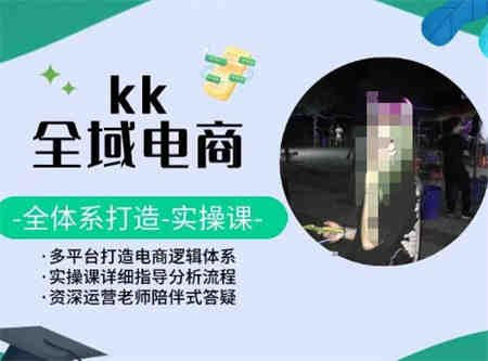 KK全域电商，全体系打造实操课，多平台打造电商逻辑体系-营销武器库