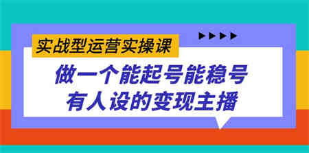 实战型运营实操课，做一个能起号能稳号有人设的变现主播-营销武器库