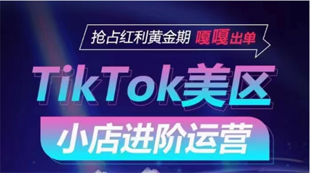 TikTok Shop美区小店进阶运营，快速掌握各流量渠道玩法，抢占红利黄金期，嘎嘎出单-营销武器库