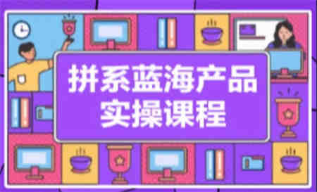 拼系冷门蓝海产品实操课程，从注册店铺到选品上架到流量维护环环相扣-营销武器库