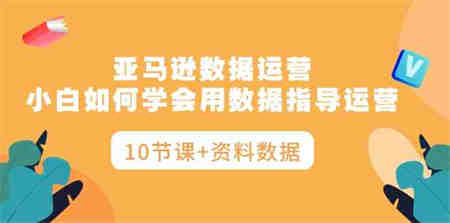 （10158期）亚马逊数据运营，小白如何学会用数据指导运营（10节课+资料数据）-营销武器库