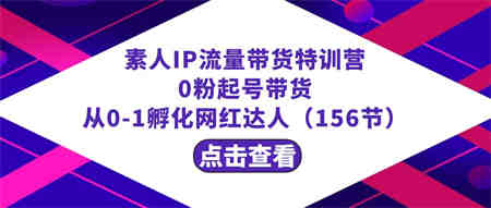 繁星·计划素人IP流量带货特训营：0粉起号带货 从0-1孵化网红达人（156节）-营销武器库