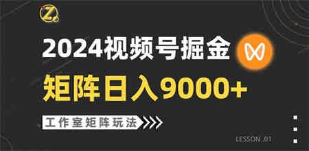 （9709期）【蓝海项目】2024视频号自然流带货，工作室落地玩法，单个直播间日入9000+-营销武器库