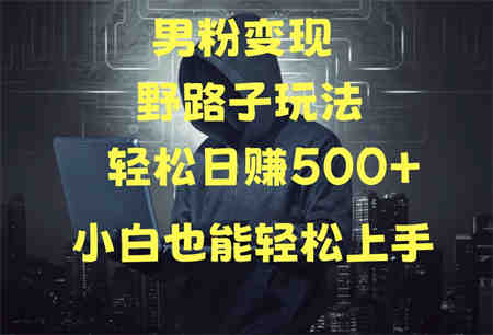 当下最火男粉变现项目月入5W+，小白也能轻松盈利-营销武器库