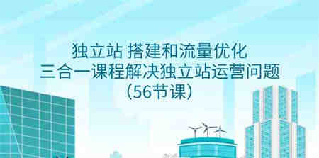 （9156期）独立站 搭建和流量优化，三合一课程解决独立站运营问题（56节课）-营销武器库